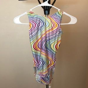 Gymnastics practice leotard